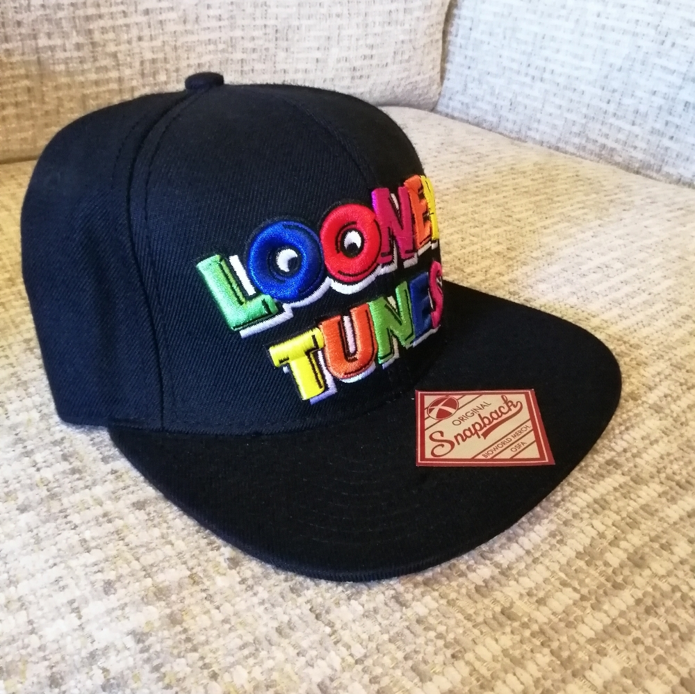 Looney Tunes Embroidered Rainbow Original Snapback. Unisex. NWOT. - Picture 6 of 7